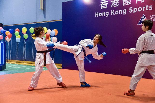 Demonstration and challenge zones, featuring Karatedo, Rugby, Wheelchair Fencing and Wushu were staged for the public to get up close and personal with elite athletes.